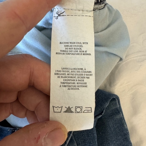 Buffalo Jeans Women's Mid-Rise SAMUELLA‎ Bermuda Jean Shorts Size 14 Beach - Picture 10 of 16